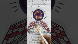 Satisfying Coloring Process – Relax and Enjoy #shorts