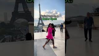 eiffel tower  #shortvideo #posesidea #tutorial #photoinspo #paris #eiffeltower