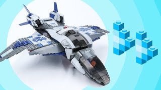 Fast Forward Building the Quinjet Aerial Battle [Lego 6869]