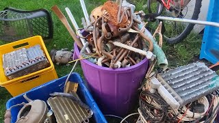 HUGE non ferrous scrap sort out and scrap yard run copper brass ect BIG PAY DAY