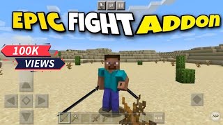 MCPE  Epic Fight Addon para Minecraft Pe 1.20.+  | MP KARAN YT