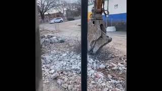 Cleaning rebar (time lapse)