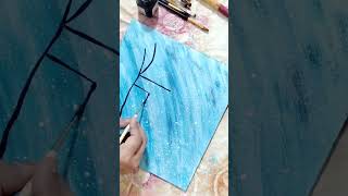 Painting ideas for kids/ easy painting for beginners  #homemitra #painting