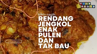 rendang jengkol super enak, tidak bau dan pulen dijsmin bisa | #rendangjengkol