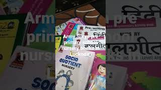 Army Surya pre primary school nursery books in Lucknow army school books uniform