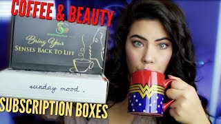 COFFEE & BEAUTY SUBSCRIPTION UNBOXING