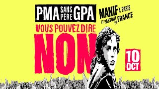 Reportage/ Toulon Manifestation anti PMA - GPA /Marchons Enfants