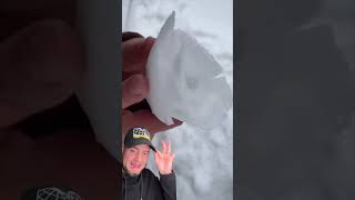 HOW TO MAKE A SNOW ROSE #shorts