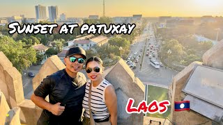 Exploring The Top Of Patuxay (Victory Monument) | Vientiane, Laos 🇱🇦