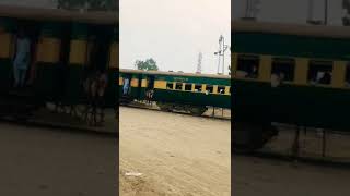 130DN Departure from Darya Khan Railway station #train #viral #shorts