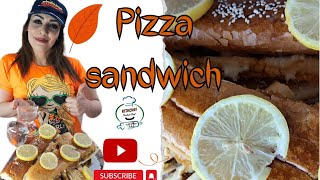 pizza sanwich recipe    #viral