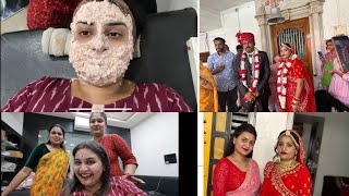 Wedding function | makeup practice | best facial results #vlog #wedding #bridalmakeup #facial