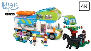 LEGO Friends 41339 Mia's Camper Van - Lego Speed Build 4K