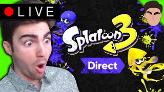 PLEASE get me hyped for this game!! 🙏🦑🐙 Splatoon 3 Direct Reaction!