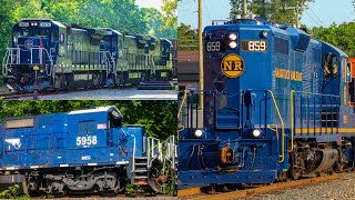 Pan Am Railways PL-1 interchanging with the Naugatuck Railroad 6/1/23