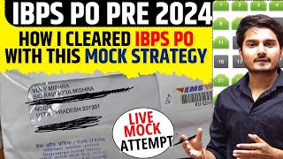 My IBPS PO Appointment Letter | Live Mock Test IBPS PO 2024 | Paper Attempt Strategy | Vijay Mishra