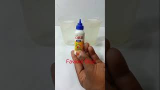 Fevicol vs Saltwater + normal water experiment। Easy Science Experiment #shorts