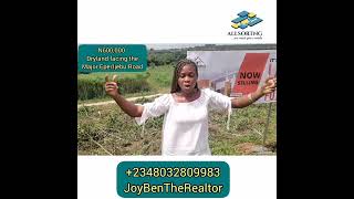 Land Facing the major Epe/Ijebu Road N600,000