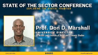 Prof. Don D. Marshall's Speech at the State of the Sector Conference 2022