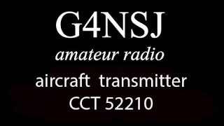 G4NSJ - HF Aircraft Transmitter CCT-5220 valve TX ATA/ARA Command Radio ARC-5