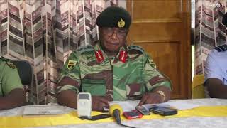 'The military will not hesitate to step in' warns Zimbabwean army