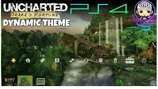 (PAID) Uncharted: Drake's Fortune Remastered Dynamic Theme - PS4