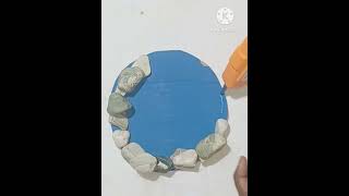 water fall making empty paint bottle and stone#Water fall#Youtube shorts#Viral#Water flow