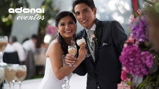 Adonai Eventos: Videoclip Matrimonio Claudia Cuzcano y Alan Escobedo