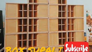 CARA MEMBUAT BOX SUPALI 2 INCH. SKEMA REAL SUPALI