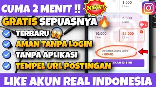 GRATIS & SEPUASNYA!! CARA MENAMBAHKAN LIKE INSTAGRAM GRATIS || TAMBAH LIKE PERMANEN TANPA PASSWORD