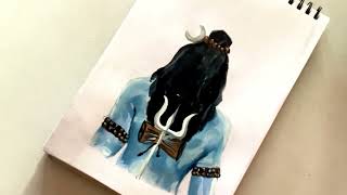 Maha Shivratri 2024 Special Painting | How to draw Lord Shiva