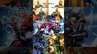 #fyp #comics #powerscaling #vsbattle #vs #superman #sentry #thor #shazam #martianmanhunter #hulk #fi