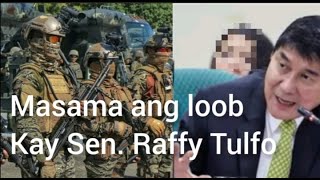 Mga sundalo at kapulisan masama ang loob Kay Sen. Raffy Tulfo? Bakit Kaya? #trending