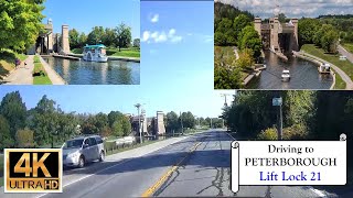 Driving to Peterborough  Lift Lock 21