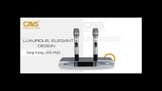 Micro không dây CAVS 2000SE II -5 năm vẫn thuộc Top Micro bán chạy có gì đặc biệt | Nhật Hoàng Audio