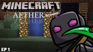 Minecraft: The Aether Lets Play With Nova! EP 1 - A New Dimension?!