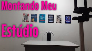 VLOG _ Começando a montagem do Estudio