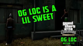 "OG Loc" Mission #13 • Loc was bottom In prison! GTA San Andreas Definitive Edition Gameplay