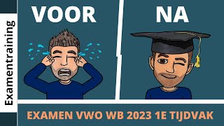 Examen vwo wiskunde B 2023 - 1e tijdvak