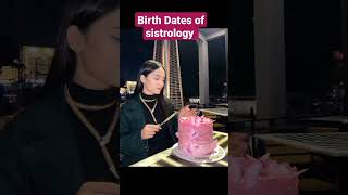 Birth dates of sistrology #sistrology #youtubeshorts #shorts #iqrakanwal