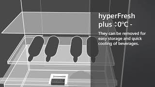 Siemens Refrigeration with hyperFresh Plus 0°C