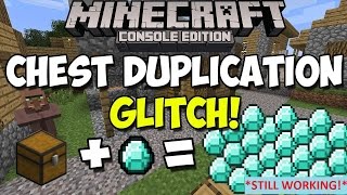 Minecraft Xbox One/PS4 | Duplication Glitch "Unlimited Items" (Working 9th April 2017)