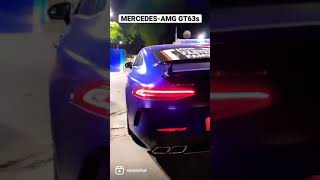 Mercedes - AMG GT63s 4-Door Coupe along with Lamborghini Huracan Rolling together 🍹