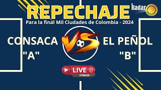 ¡EN VIVO! Consacá "A" vs. El Peñol "B" – Repechaje Mil Ciudades Nariño 2024