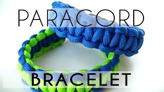 Beading Ideas - Square Knot Paracord Bracelet