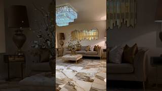 Glittering living room#livingroomdecor#living#room#decor#shorts