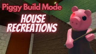 🏠 | 3 House Recreations For You To Use In Your Builds! | Piggy: Build Mode