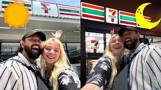 EATING ONLY 7 ELEVEN for 24 hours in THAILAND