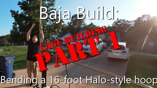 Baja Bug Build (Ep. 11): Building a Halo-style Cage, Part 1.