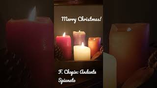 Merry Christmas to you all with Chopin's andante spianato #shorts